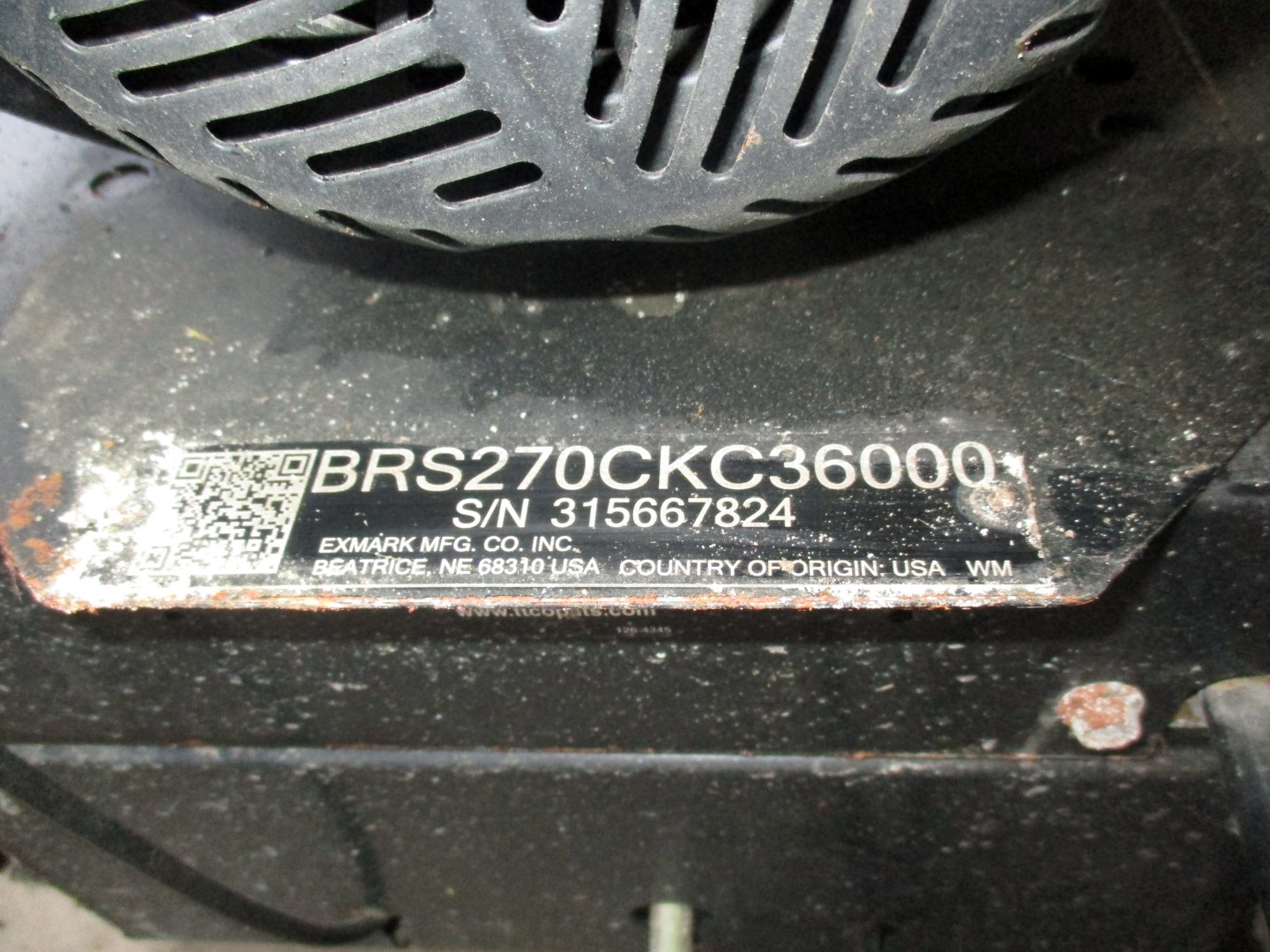 Exmark BRS270CKC3600