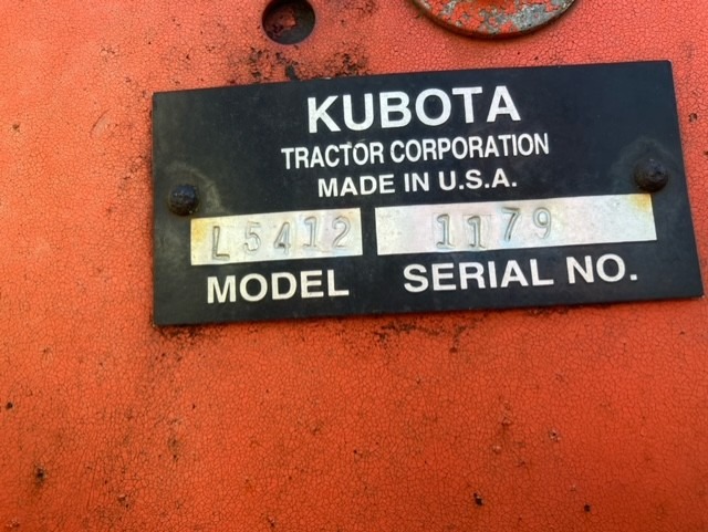 Kubota L5412