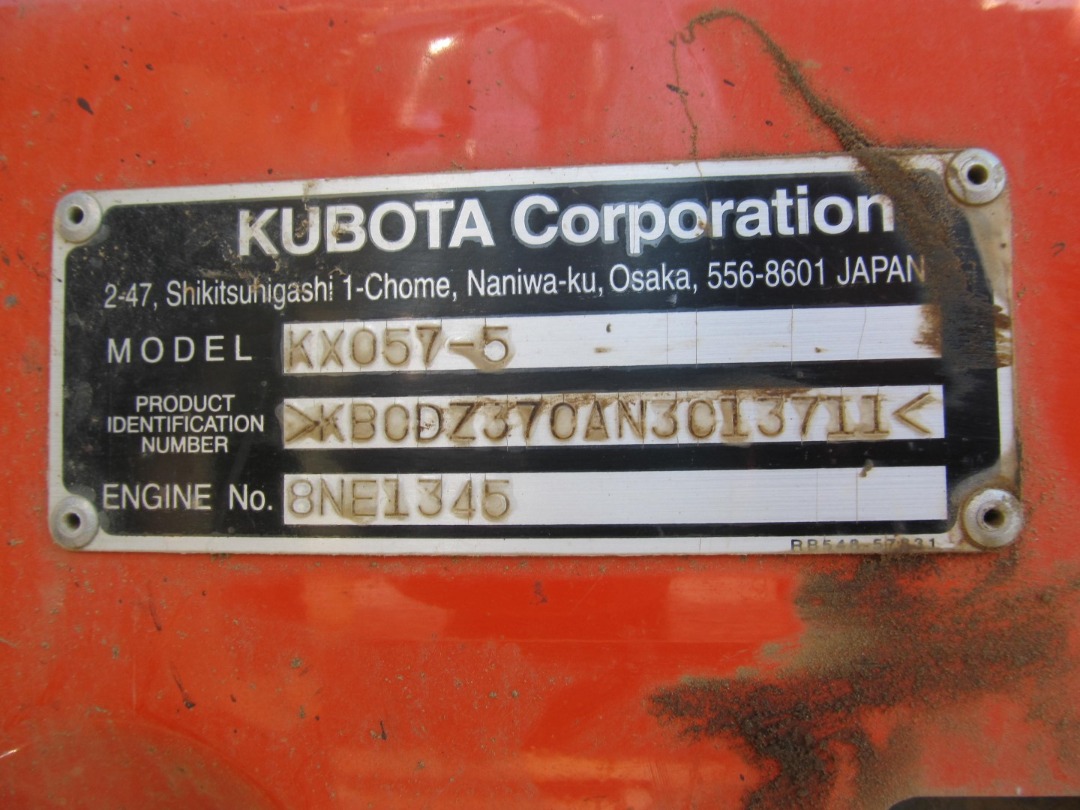Kubota KX057-5R3AP