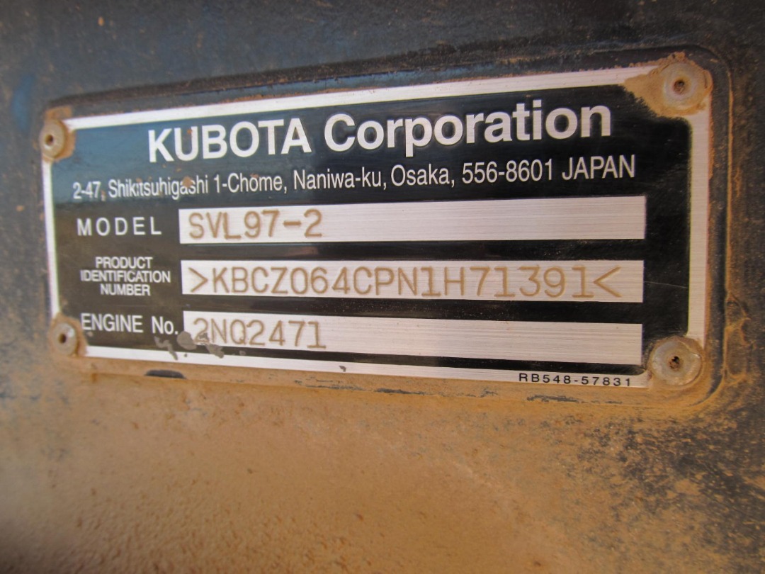 Kubota SVL97-2HFC