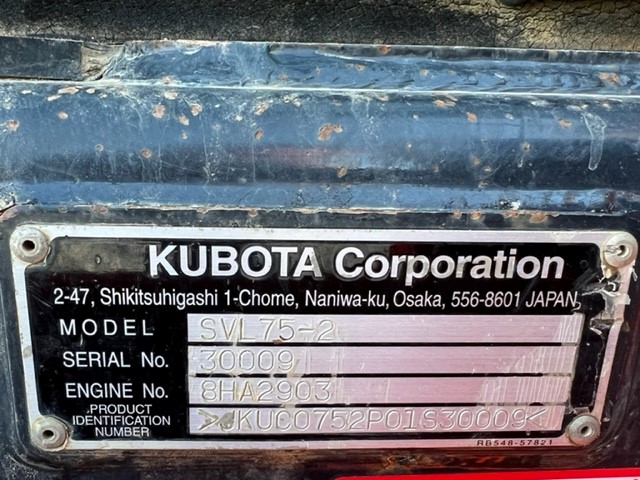 Kubota SVL75-2WC