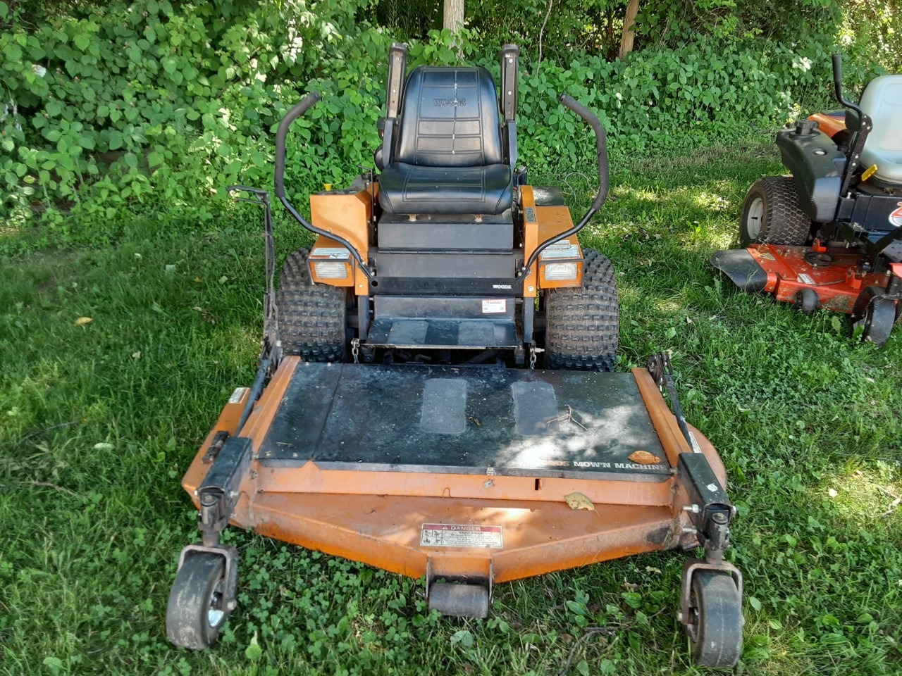 Woods mowing machine online 6215