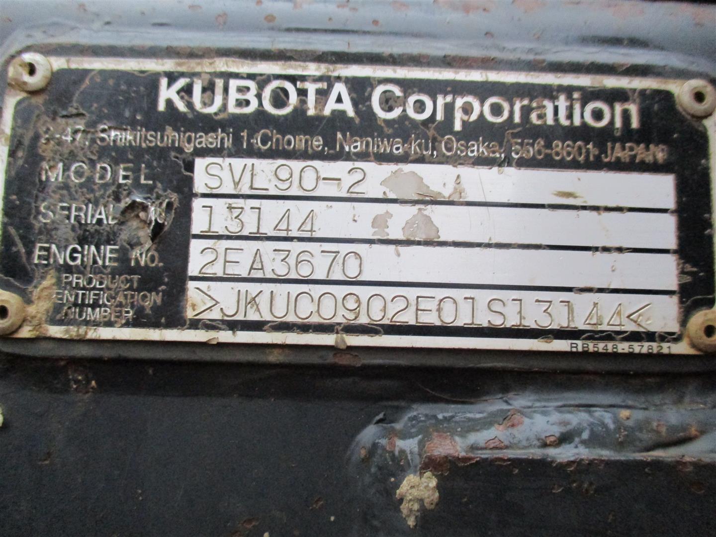 Kubota SVL90-2HC