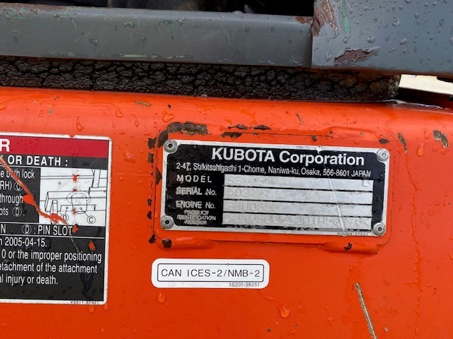 Kubota SSV65HRC