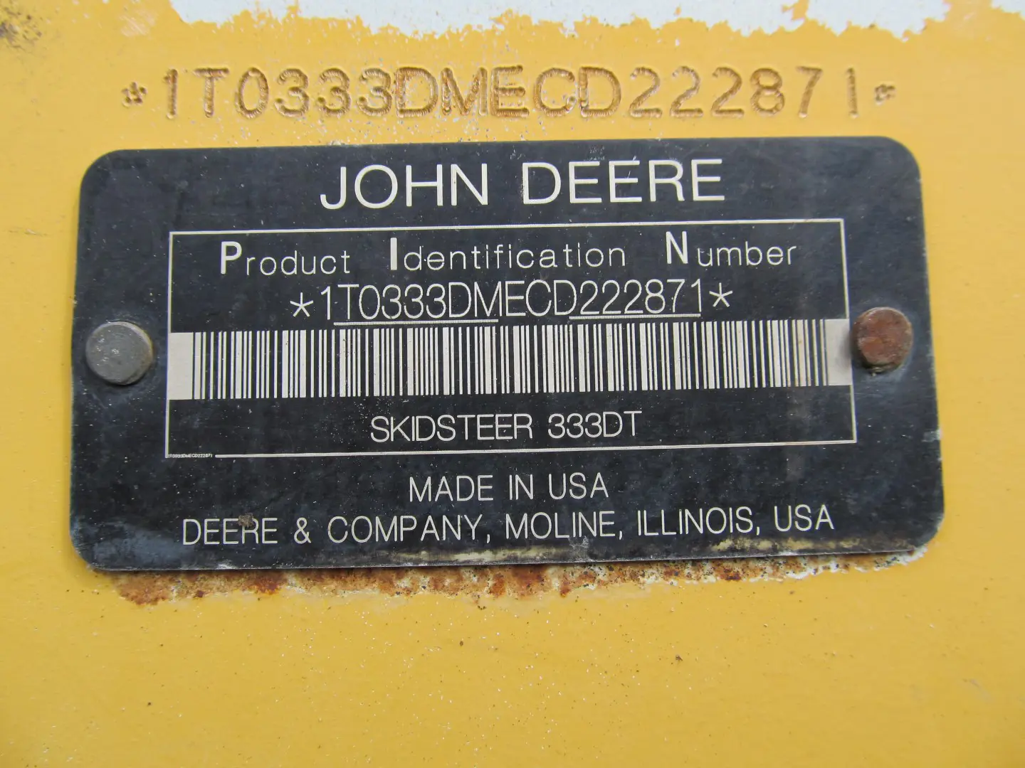 John Deere 333D