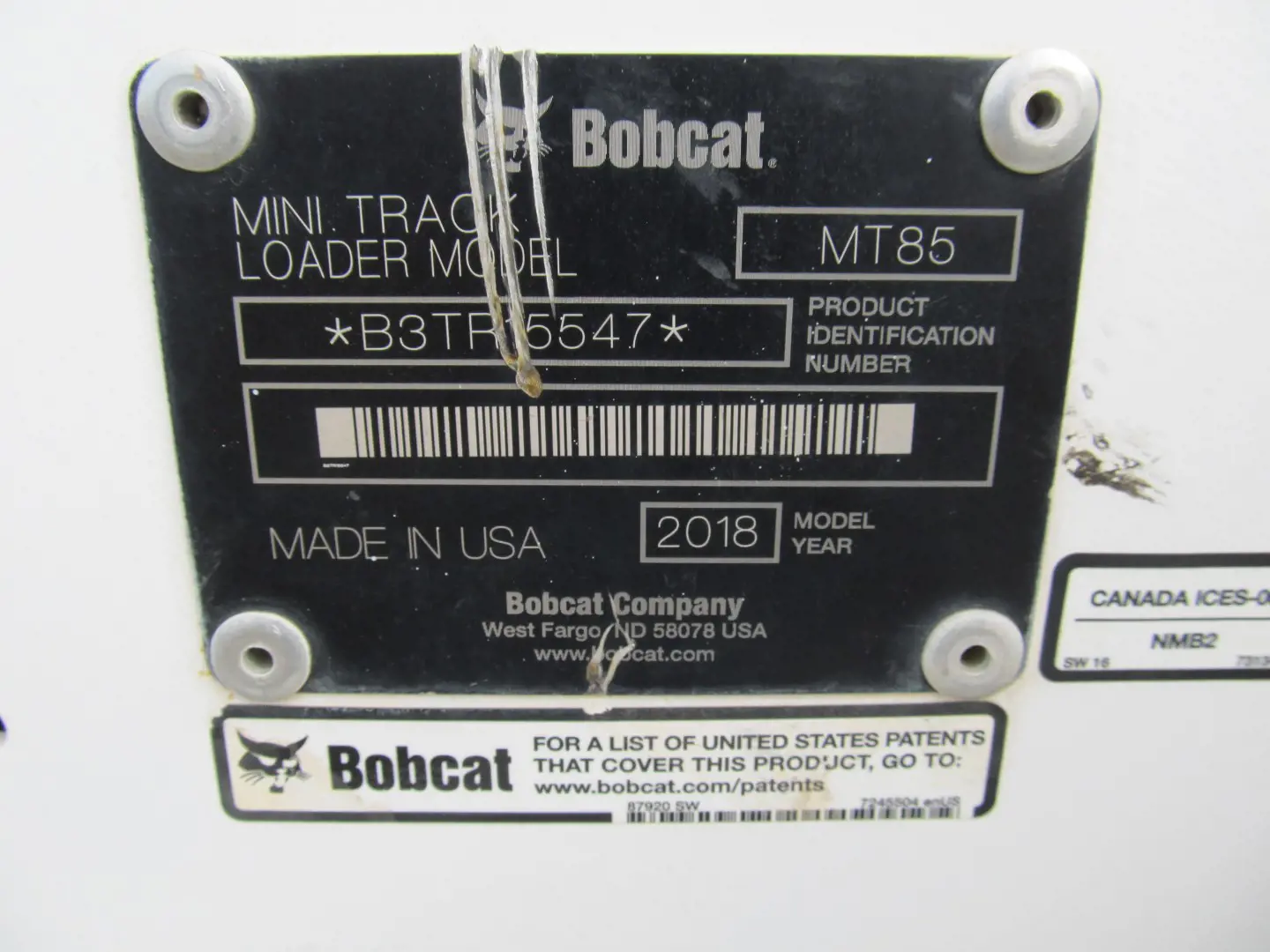 Bobcat MT85
