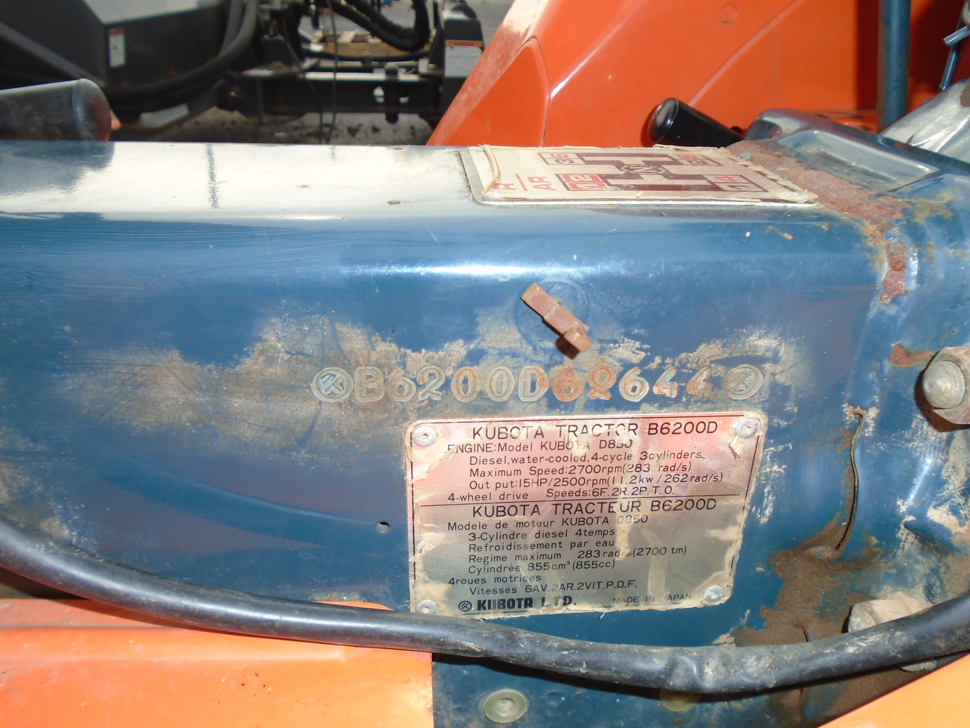 Kubota B6200D