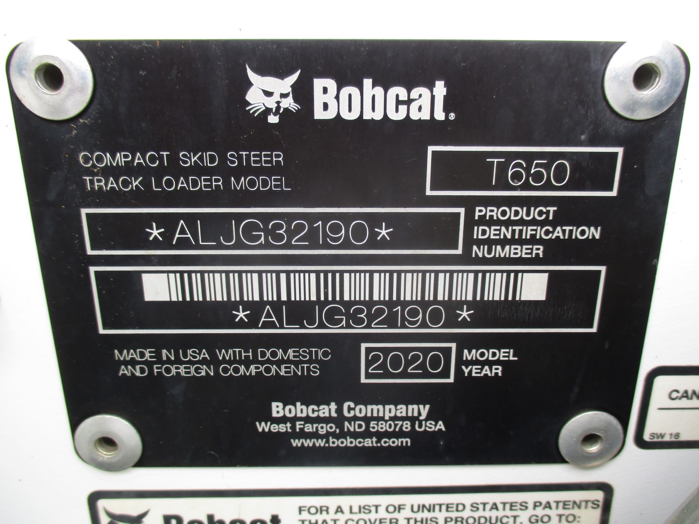 Bobcat T650