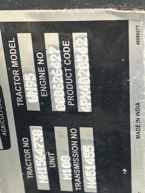 New Holland WORKMASTER 95 POULTRY