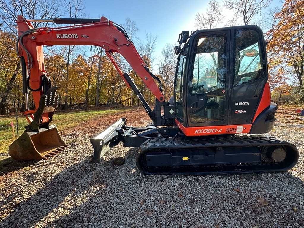 Kubota KX080-4SR3A