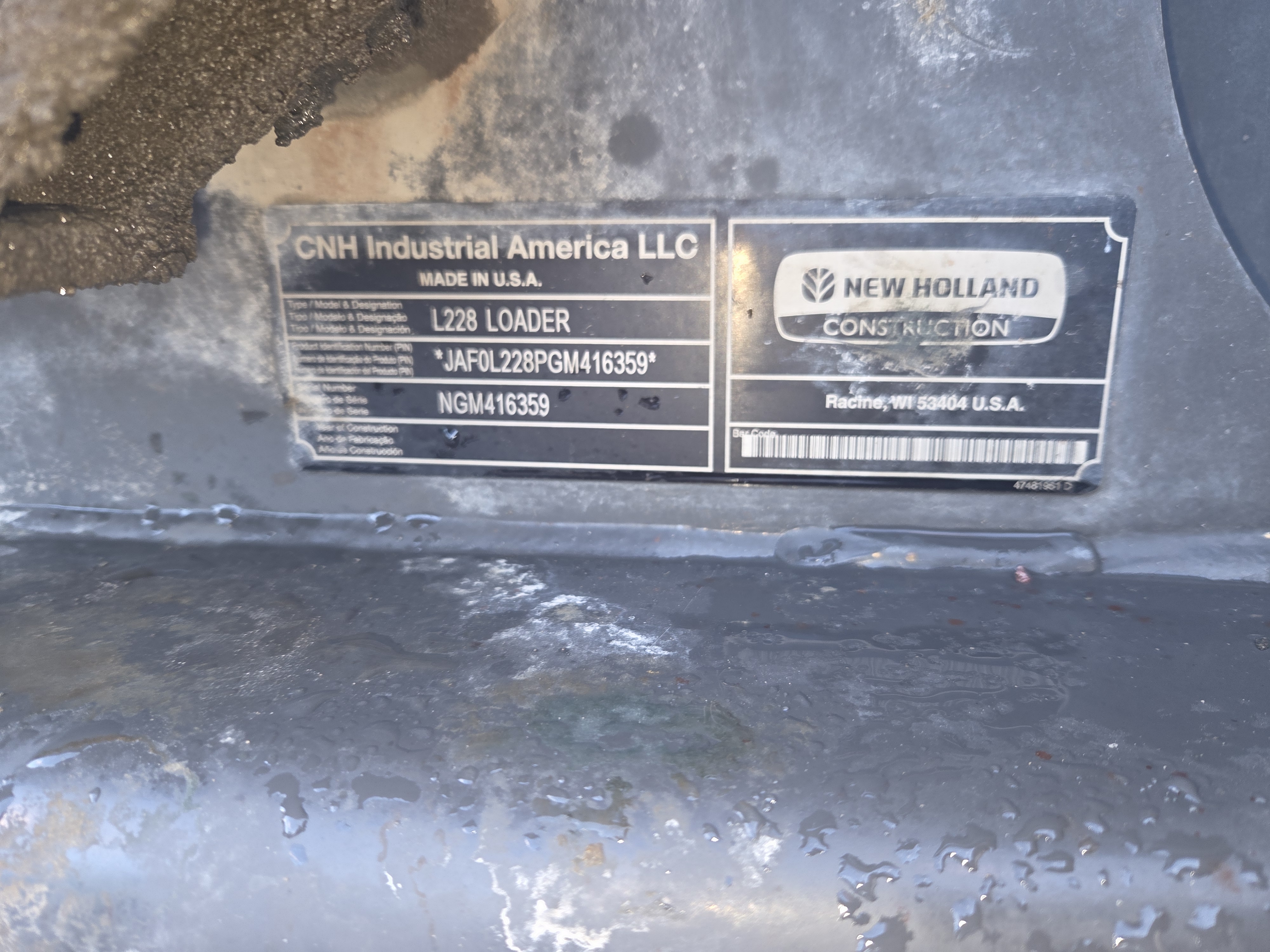 New Holland L228 T4 FINAL