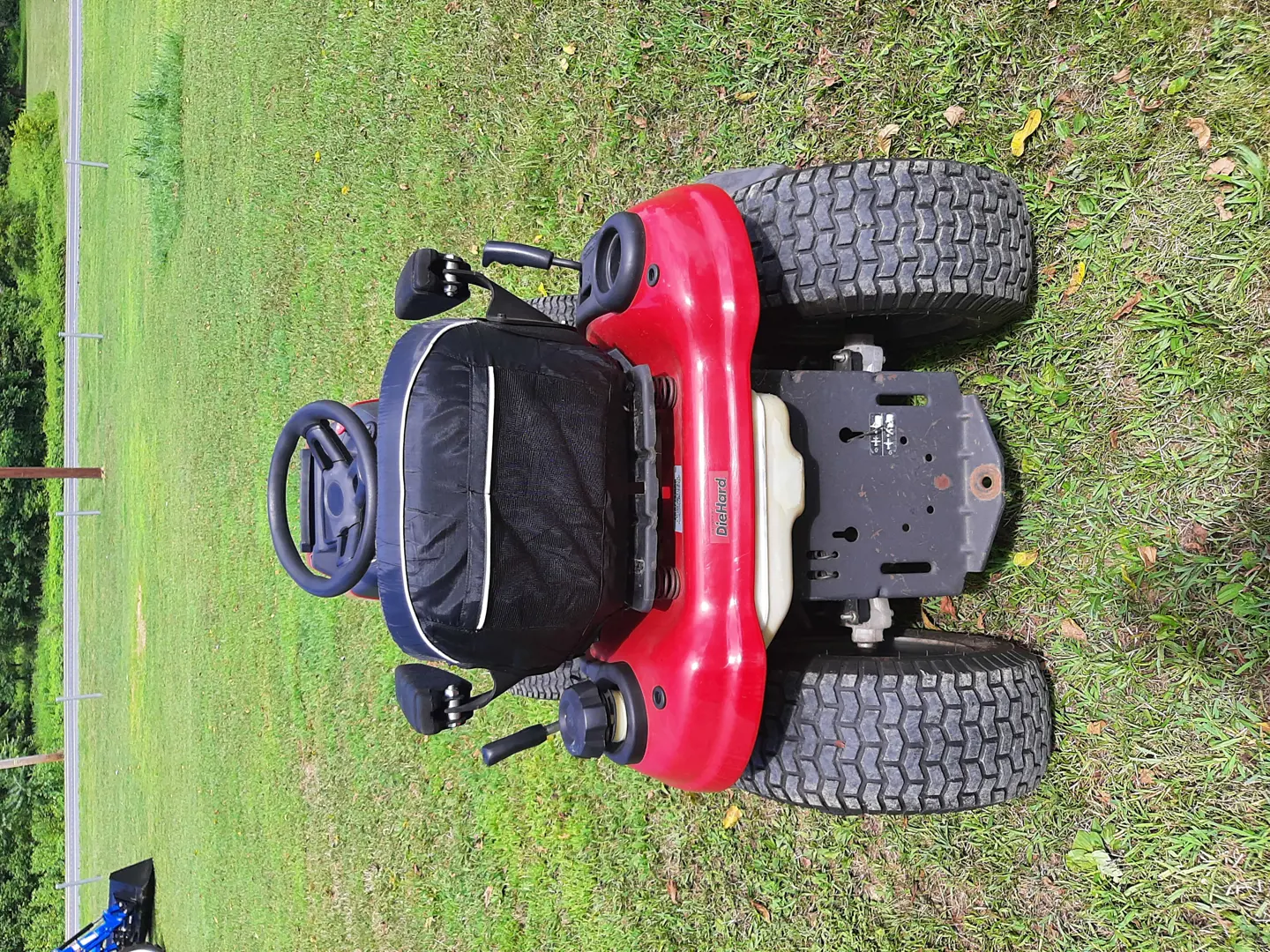 Craftsman diehard riding online mower