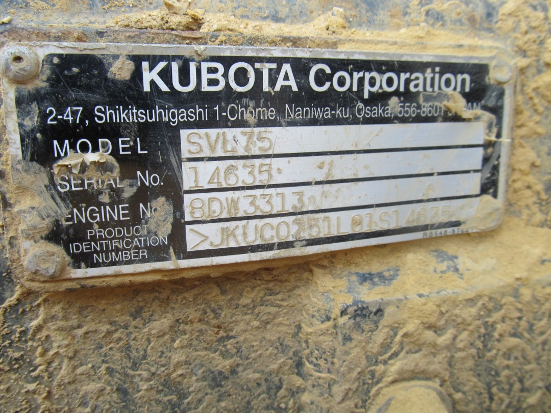 Kubota SVL75HWC