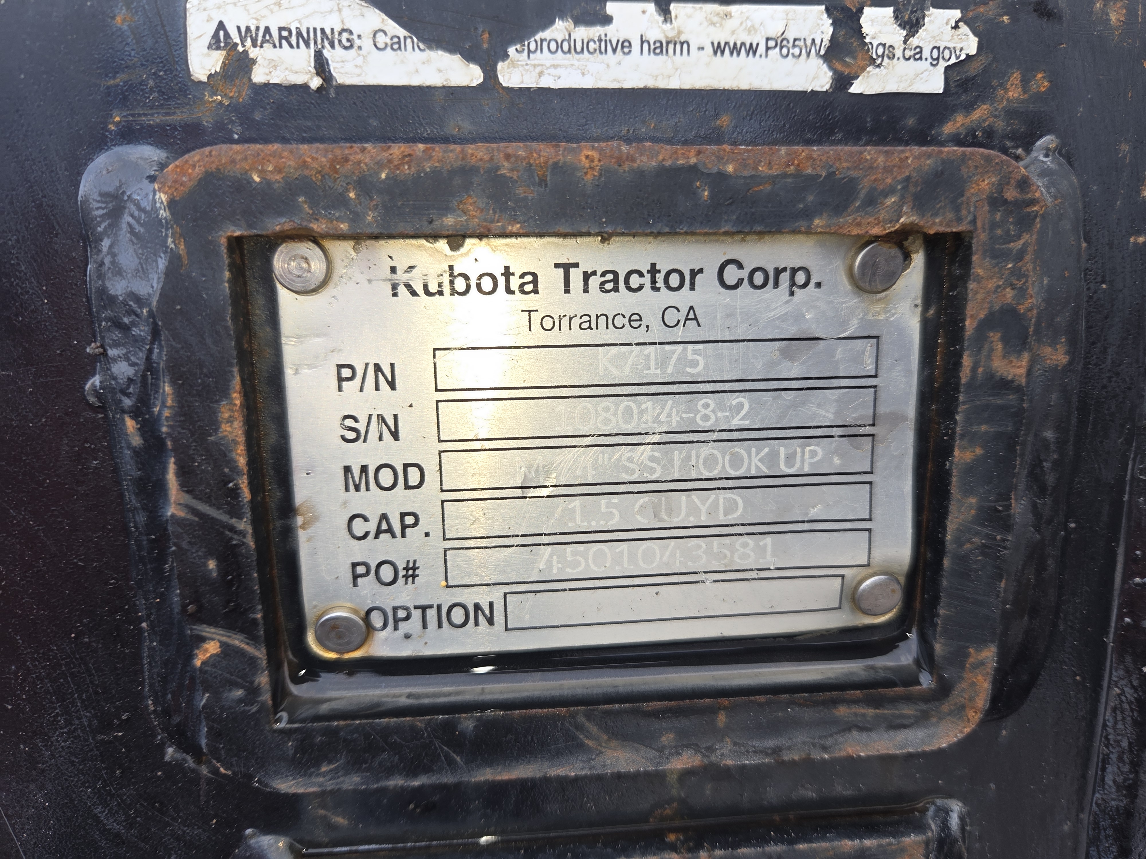 Kubota R640R43