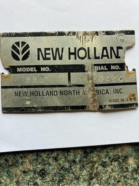 New Holland 996
