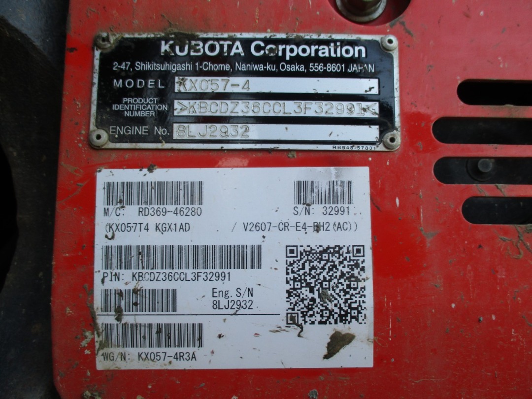 Kubota KX057-4R3A