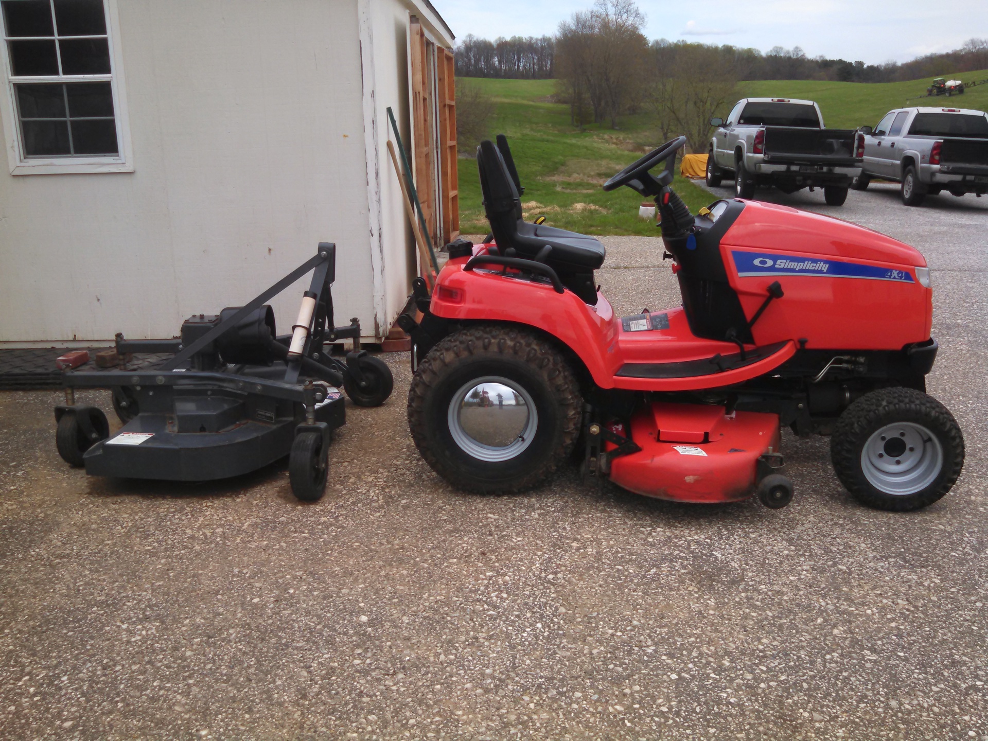 Used simplicity discount tractors for sale