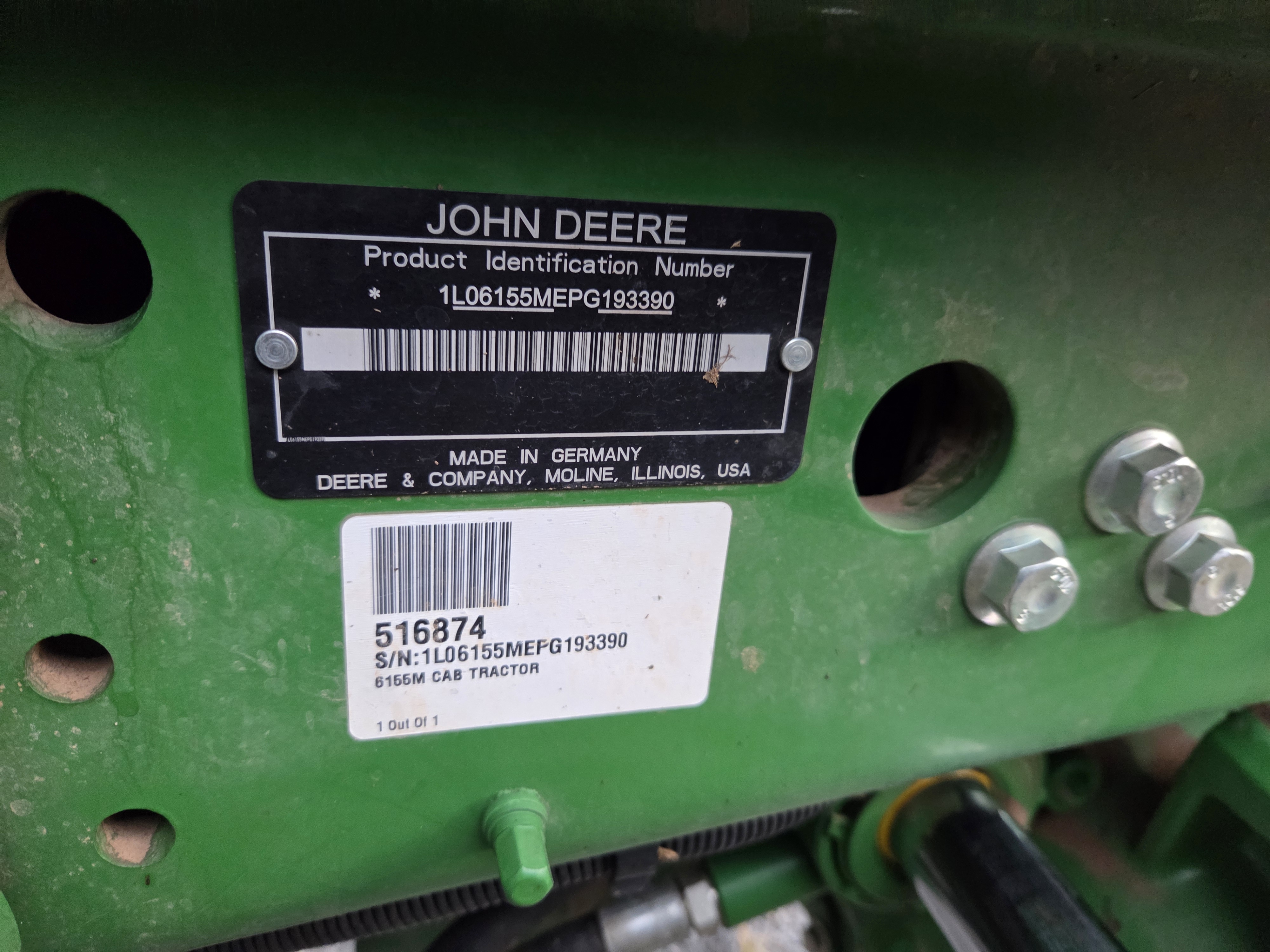 John Deere 6155M