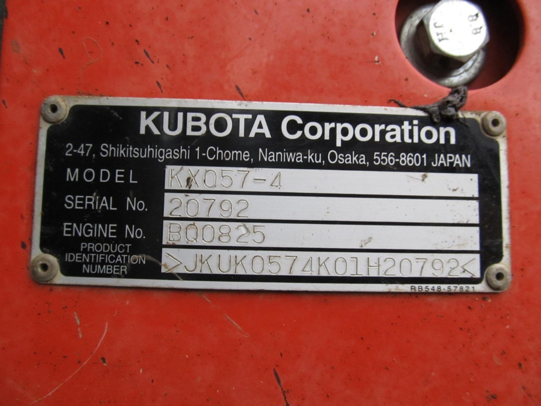 Kubota KX057-4R3AP