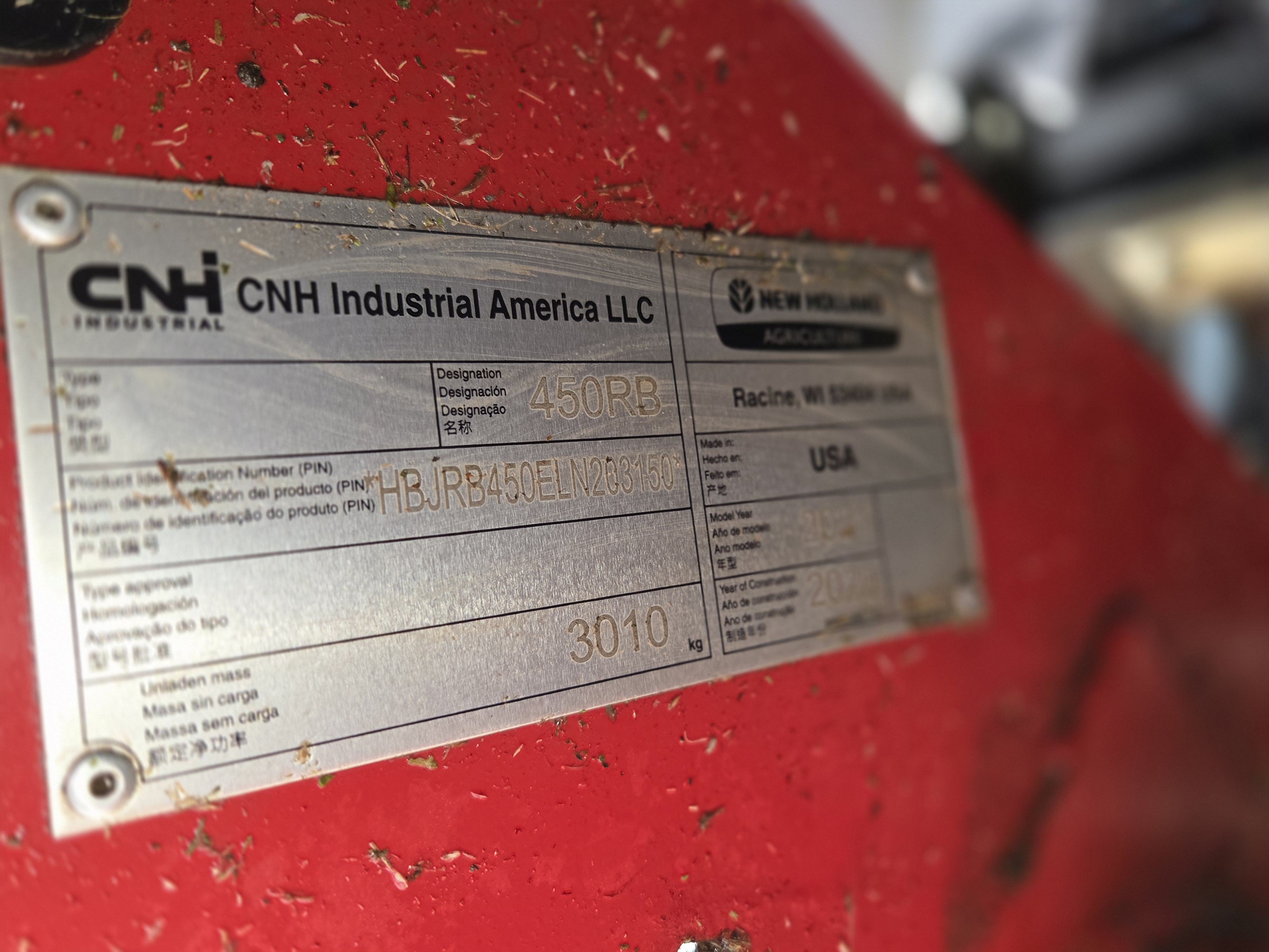 New Holland ROLL-BELT 450SN