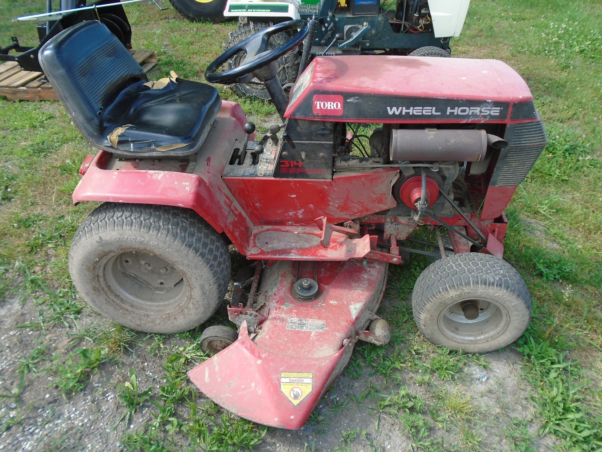 Used wheel horse discount mower decks for sale