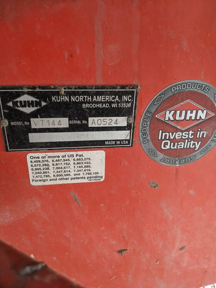 Kuhn VT144