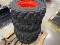 Kubota 10X16.5 tire/rim (4)