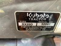 Kubota BX25D