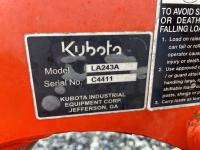 Part Number: Kubota LA243A