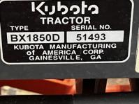 Kubota BX1850TV5