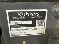 Kubota L2502HST