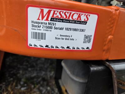 Part Number: Husqvarna MZ61