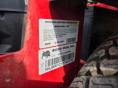 Part Number: Bush Hog HDE2255