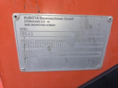 Part Number: Kubota R640R43