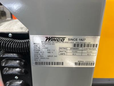 Part Number: Winco W15PTO