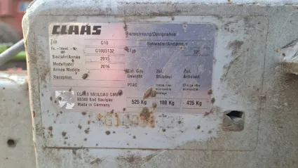Part Number: Claas 370T