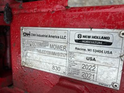 Part Number: New Holland 109M
