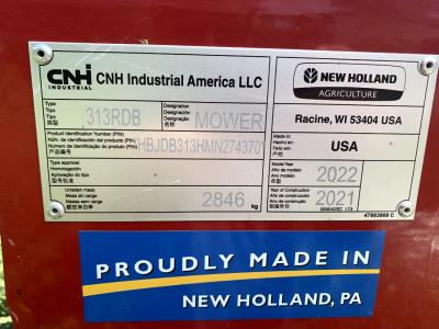 Part Number: New Holland 313R
