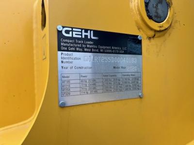 Part Number: Gehl rt255