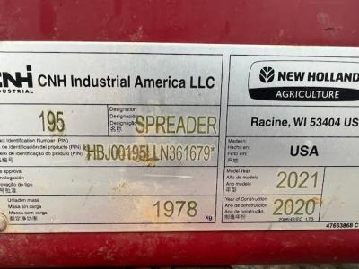 Part Number: New Holland 195