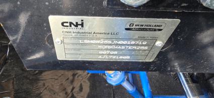 Part Number: New Holland WORKMASTER 25S TM