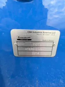 Part Number: New Holland WORKMASTER 40