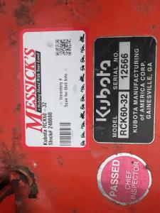 Part Number: Kubota RCK60-32