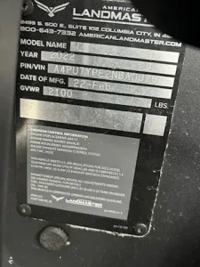 Part Number: LANDMASTER L7