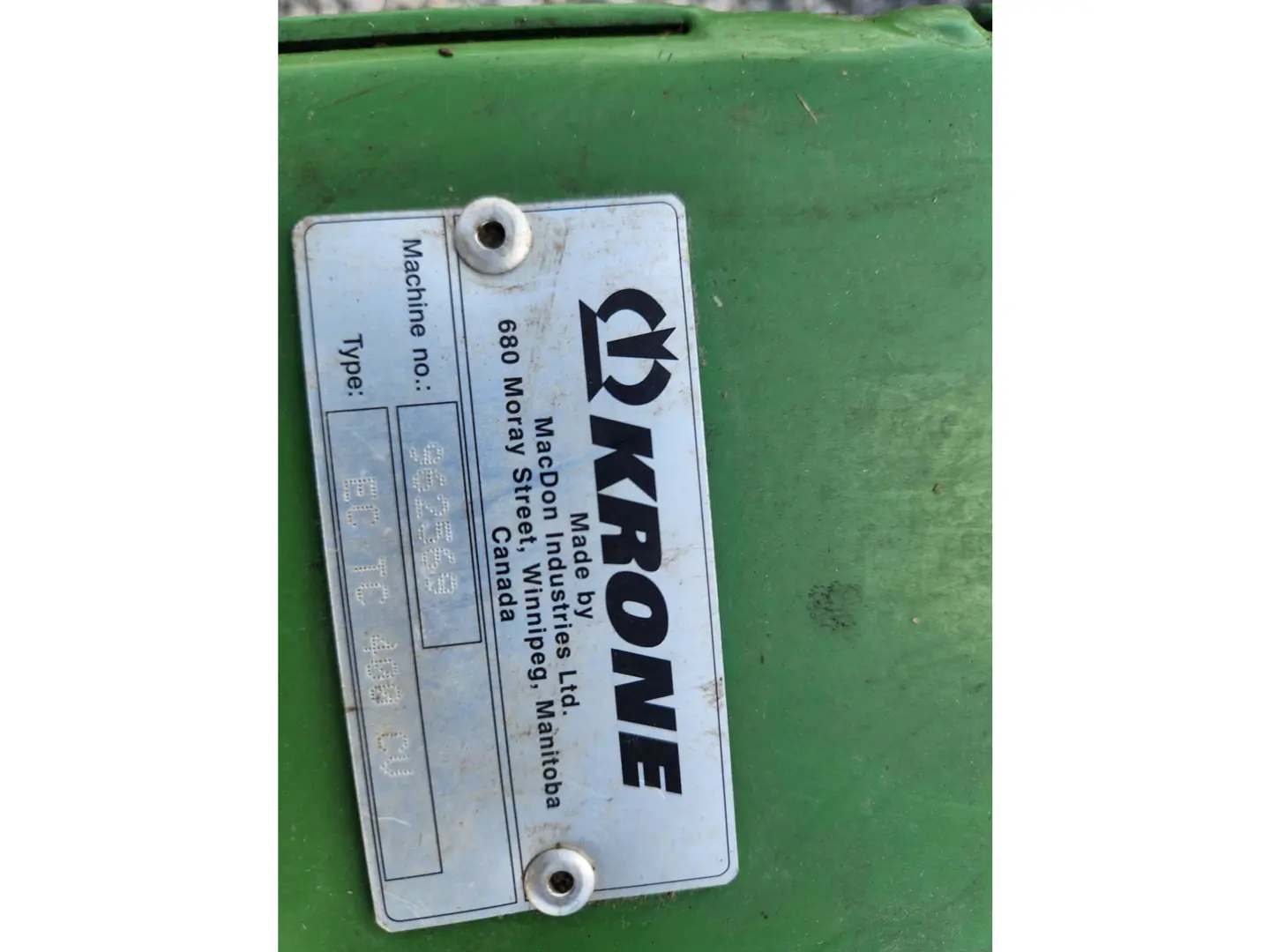 Krone ECTC400CV