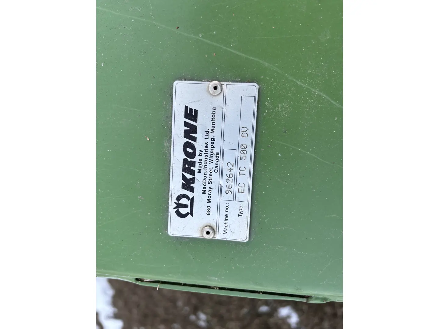 Krone ECTC500CV