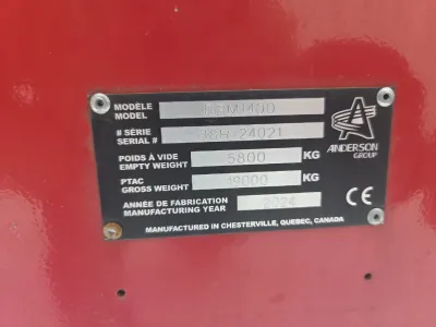 Part Number: Anderson RMB1400