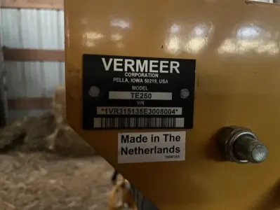 Part Number: Vermeer TE250