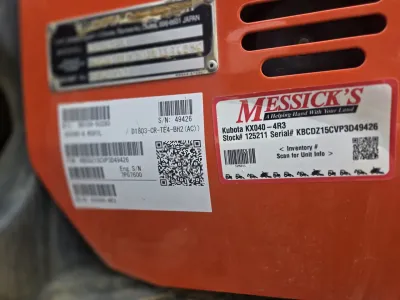 Part Number: Kubota KX040-4R3