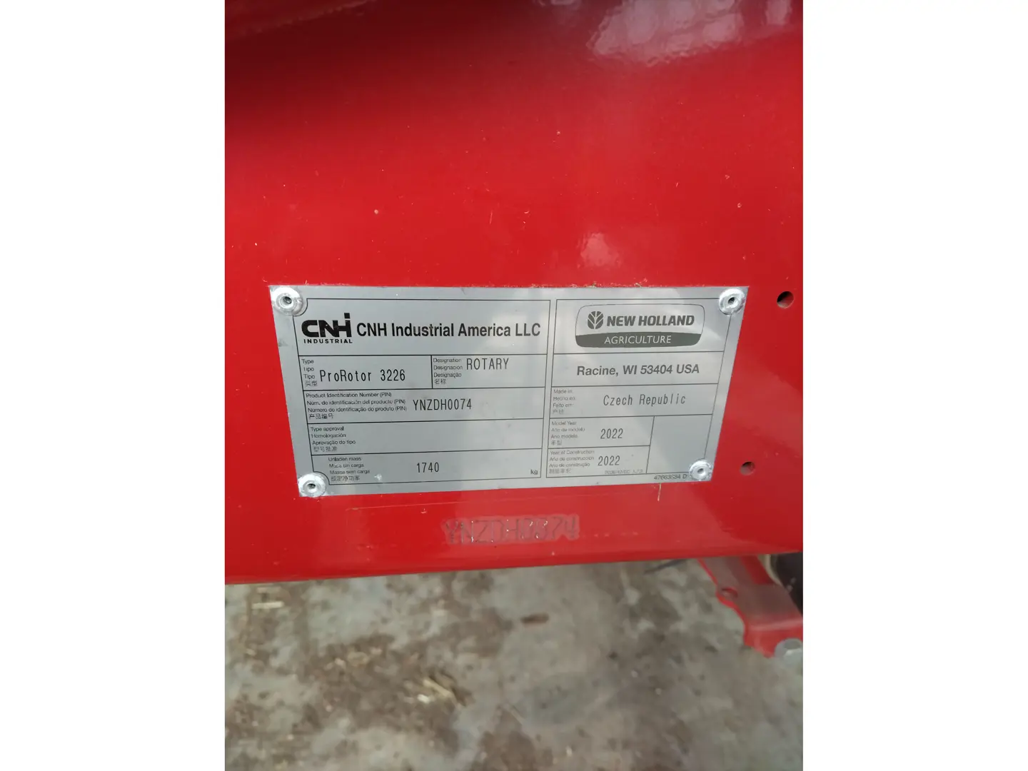 New Holland PROROTOR 3226